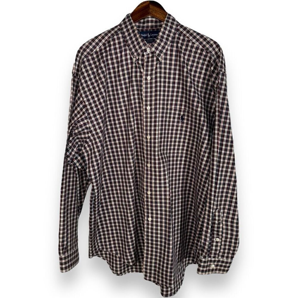 Polo Ralph Lauren Oversized Oxford Button Down Shirt Size L